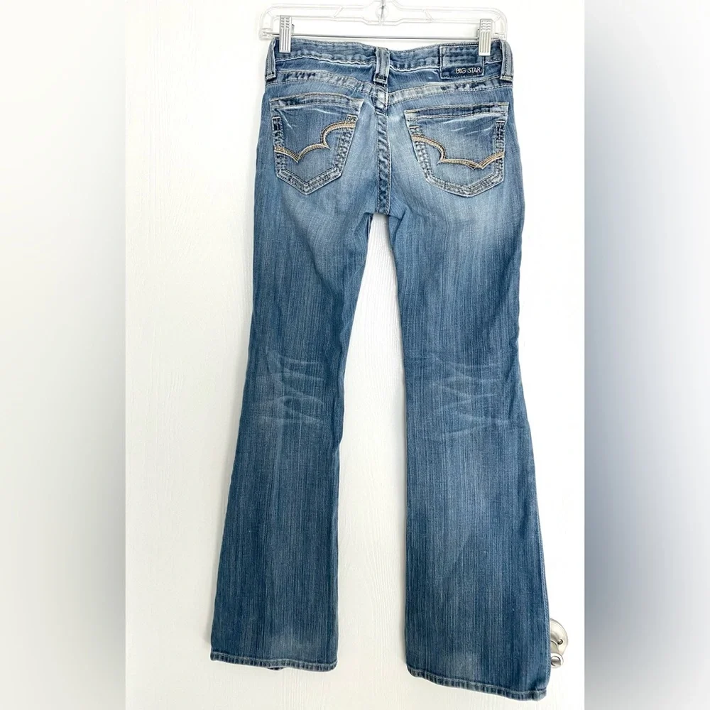 Big star jeans• Women’s size 25 • Boot cut • Low rise - Picture 2 of 6